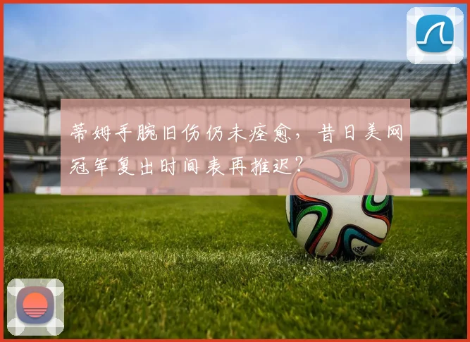 蒂姆手腕旧伤仍未痊愈,昔日美网冠军复出时间表再推迟?
